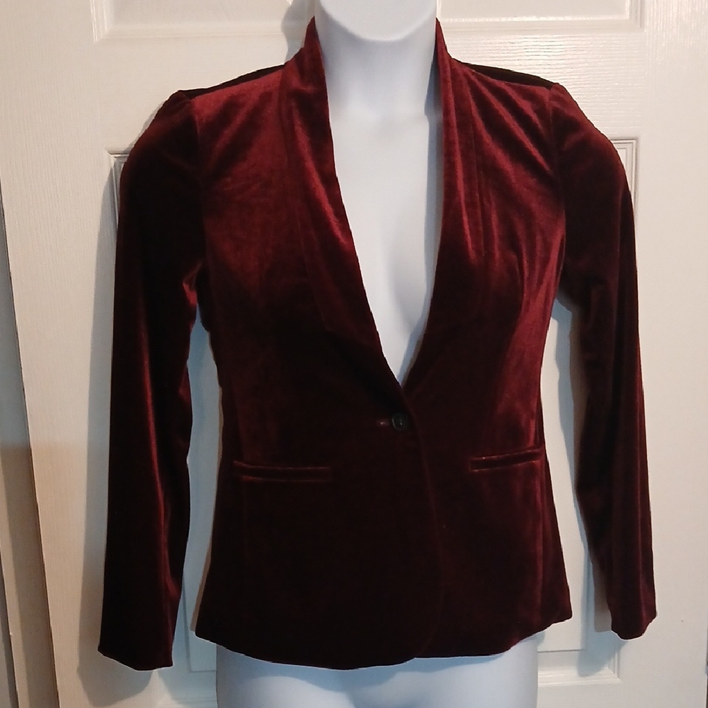 Old Navy Velvet Blazer. Sz. XS